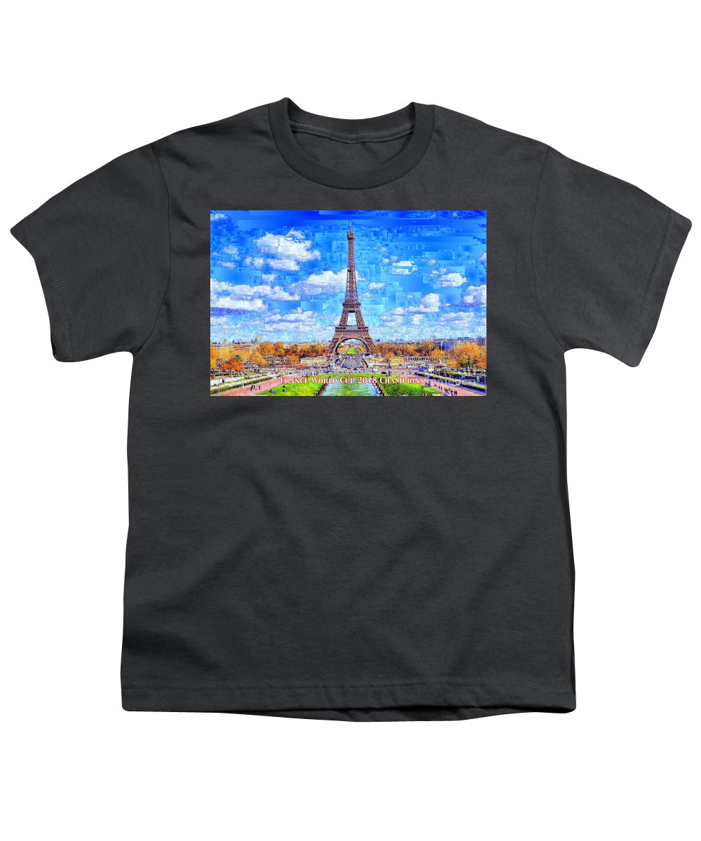 France - Russia World Cup Champions 2018 - Youth T-Shirt