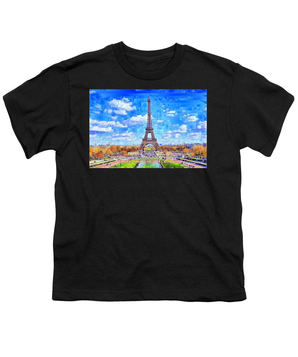 France - Russia World Cup Champions 2018 - Youth T-Shirt