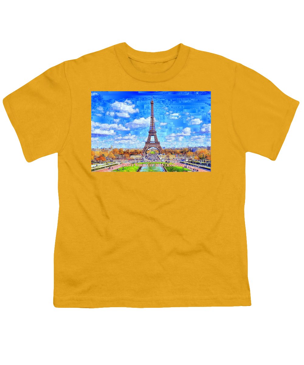 France - Russia World Cup Champions 2018 - Youth T-Shirt