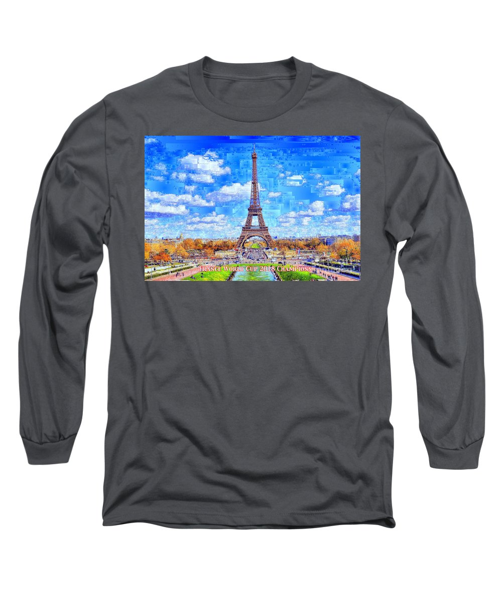 France - Russia World Cup Champions 2018 - Long Sleeve T-Shirt