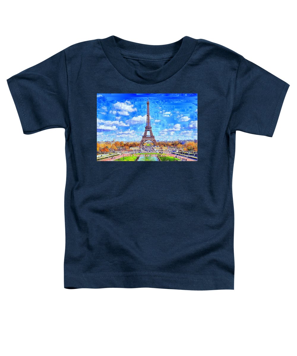 France - Russia World Cup Champions 2018 - Toddler T-Shirt