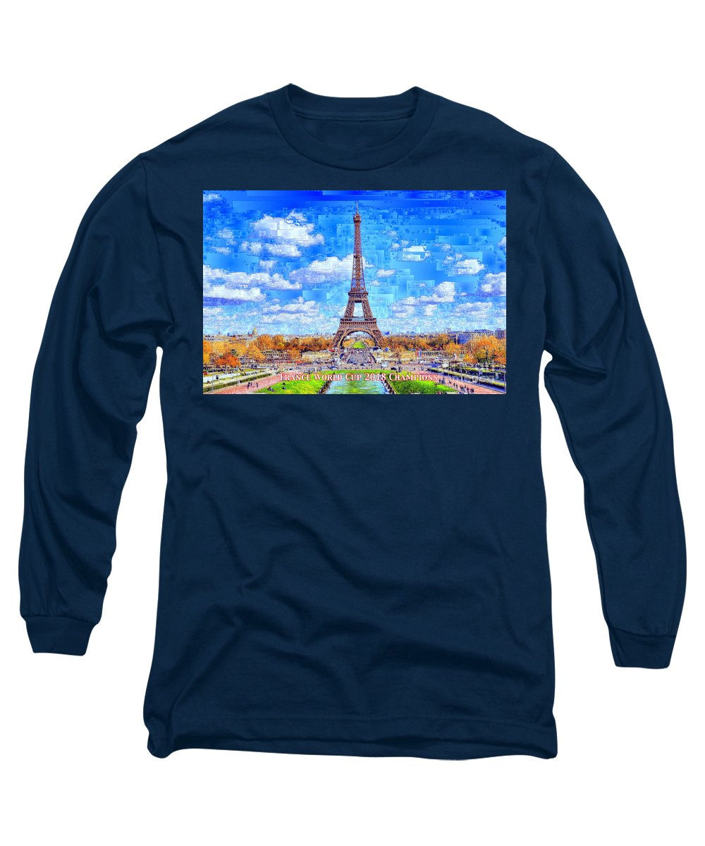 France - Russia World Cup Champions 2018 - Long Sleeve T-Shirt