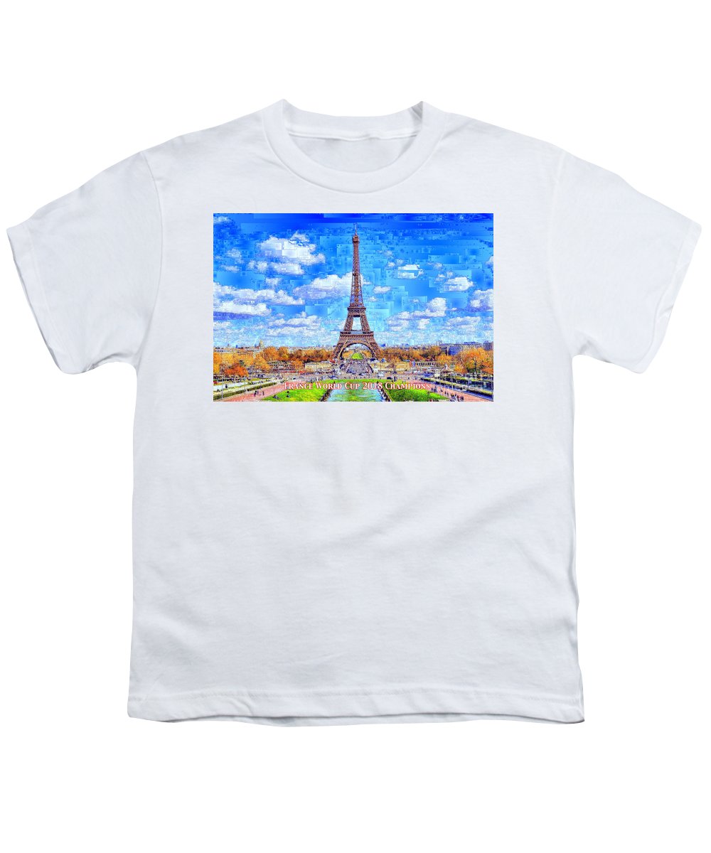 France - Russia World Cup Champions 2018 - Youth T-Shirt