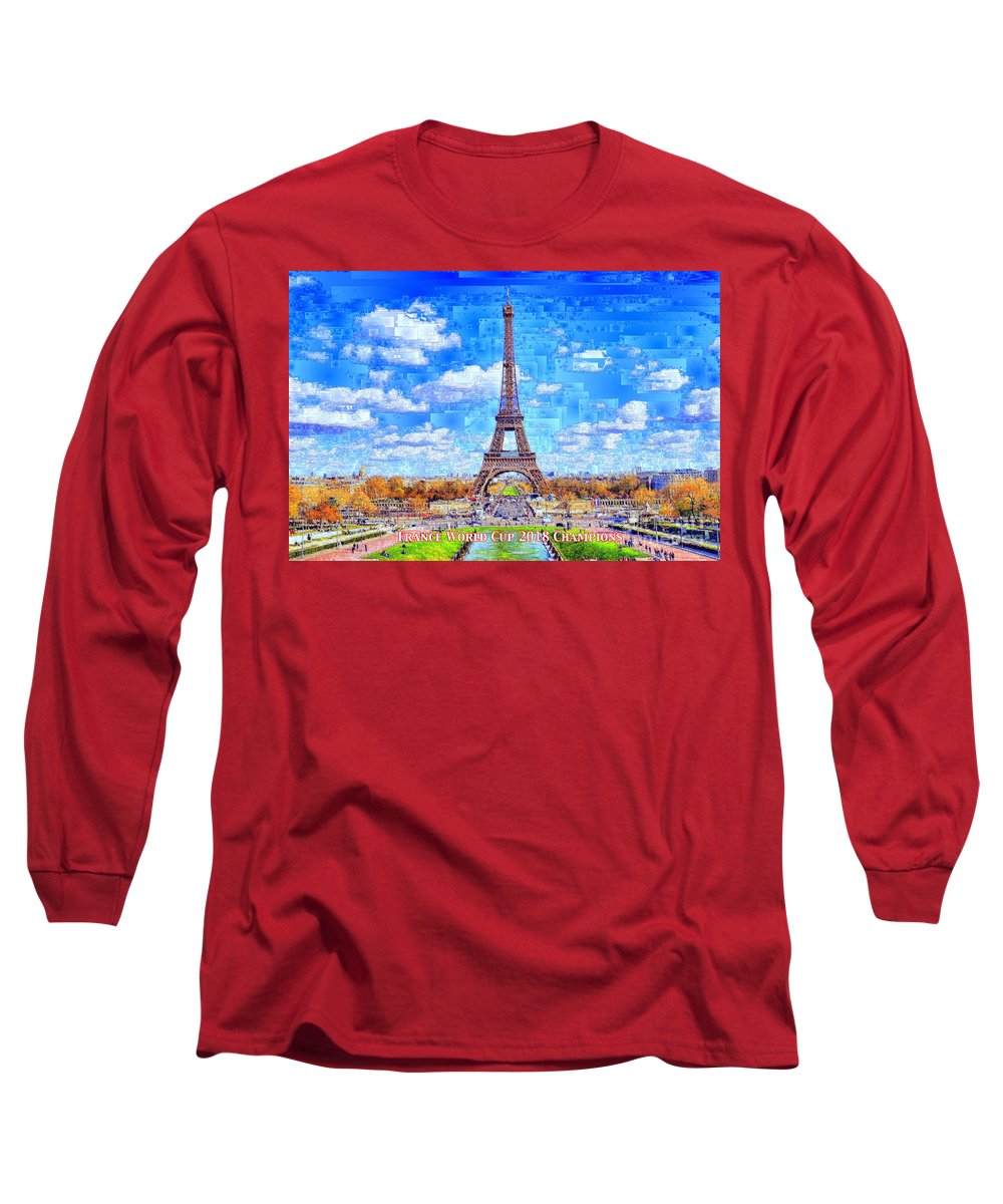 France - Russia World Cup Champions 2018 - Long Sleeve T-Shirt