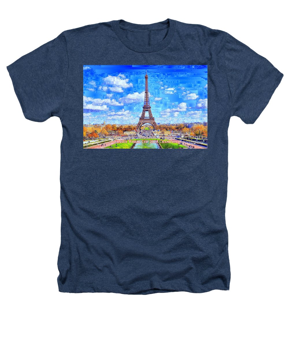 France - Russia World Cup Champions 2018 - Heathers T-Shirt