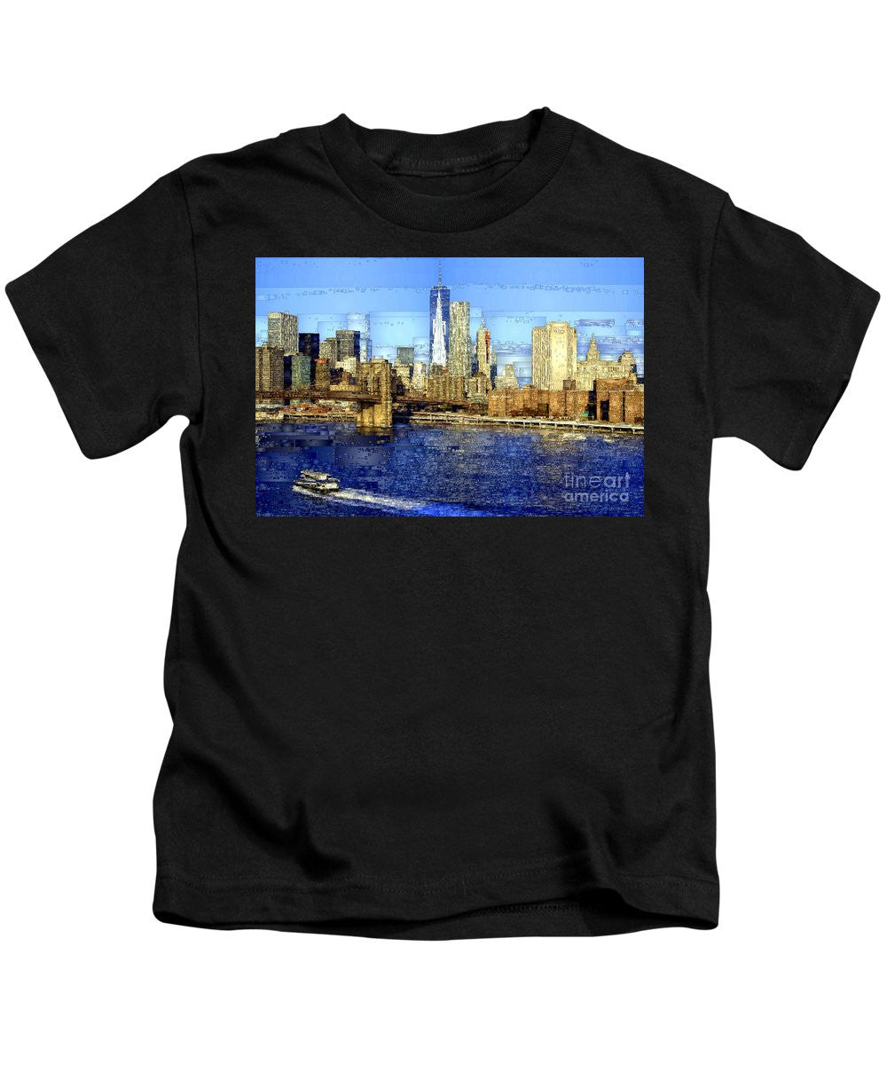 Kids T-Shirt - Freedom Tower In New York City