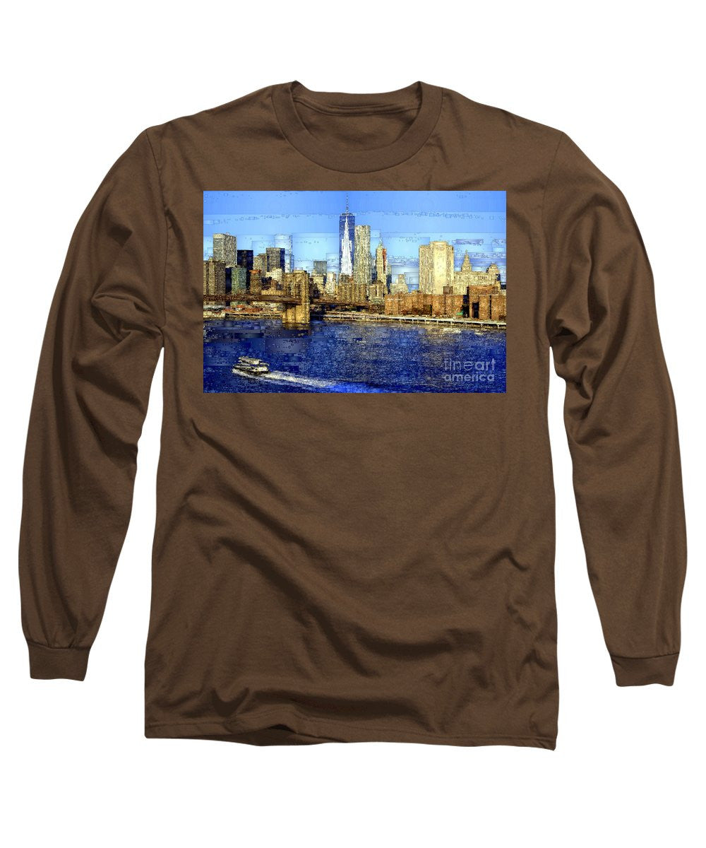 Long Sleeve T-Shirt - Freedom Tower In New York City