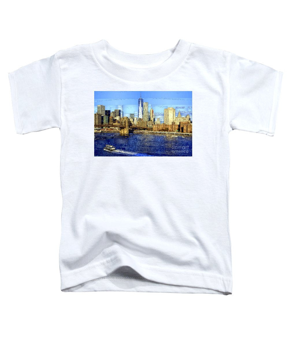 Toddler T-Shirt - Freedom Tower In New York City