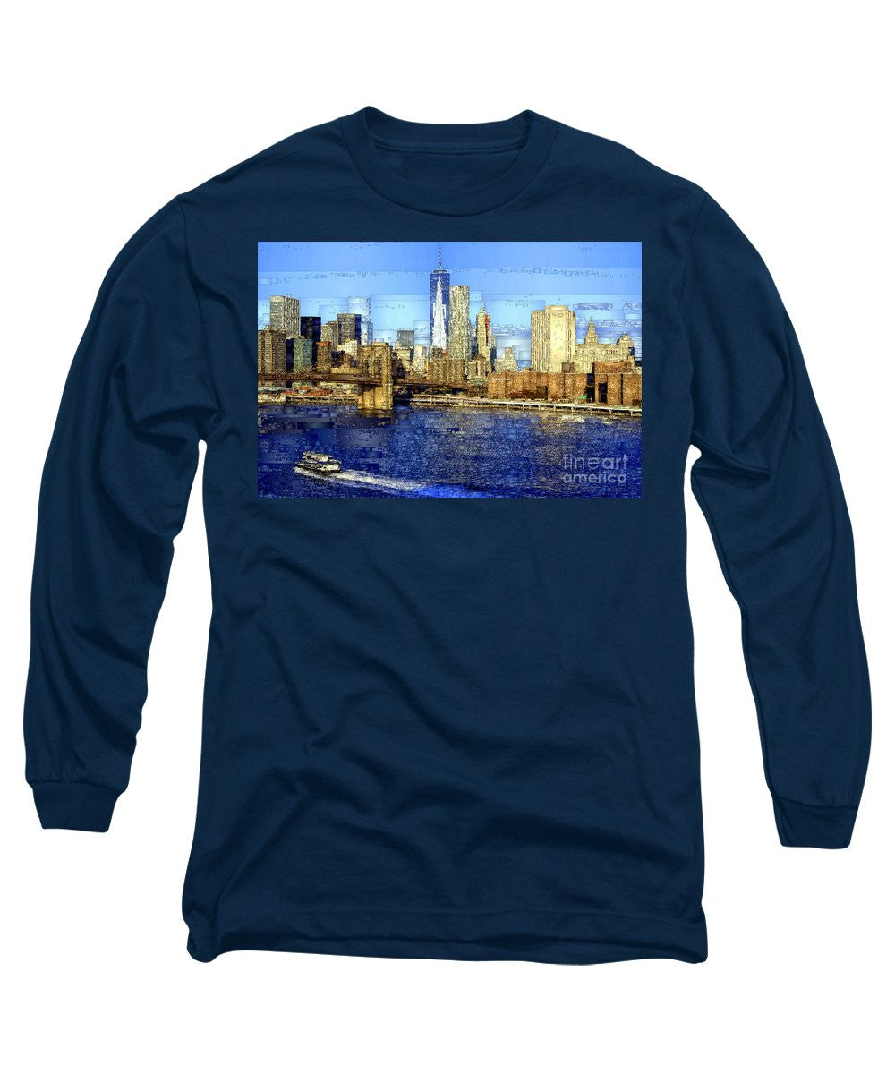 Long Sleeve T-Shirt - Freedom Tower In New York City