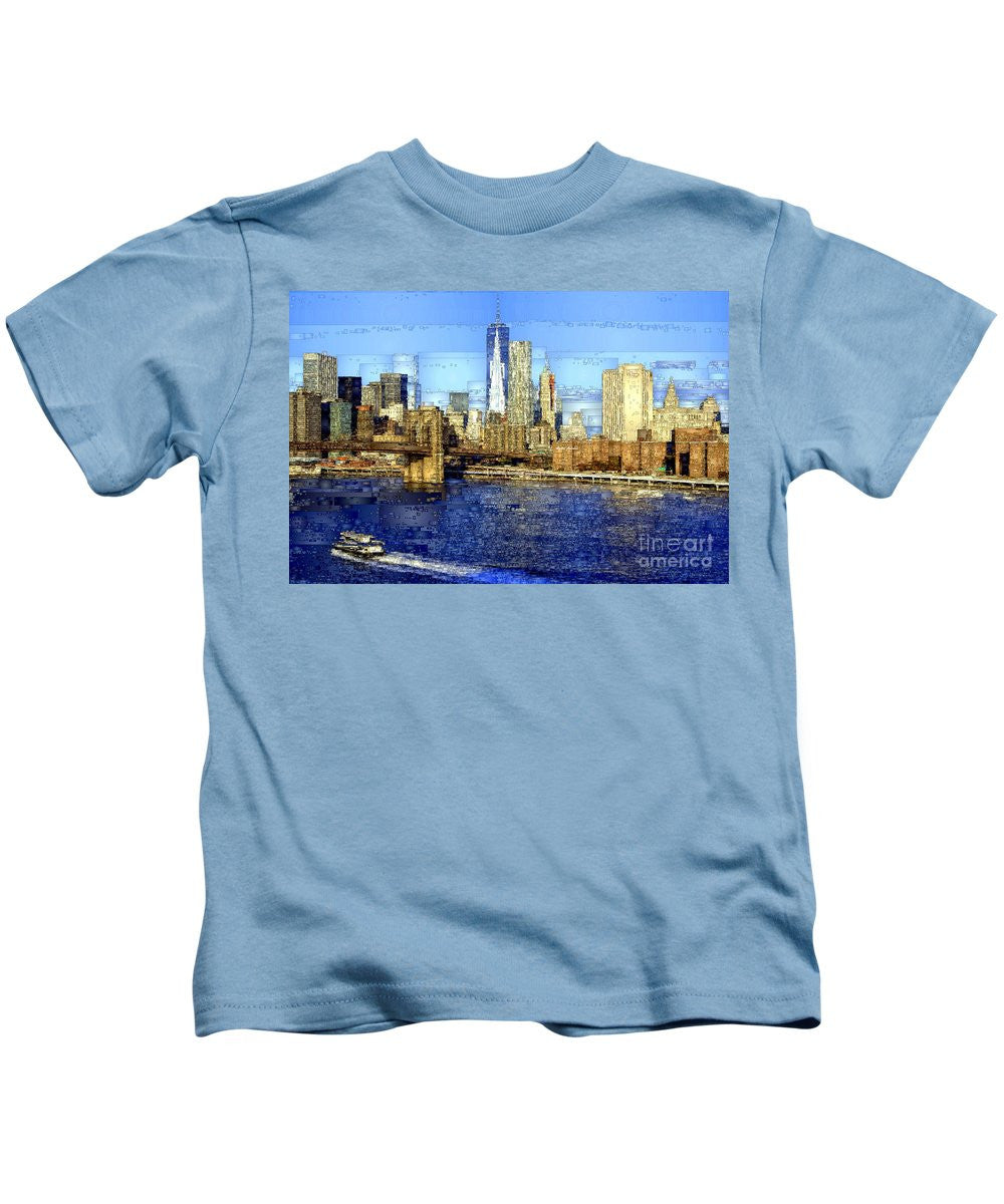 Kids T-Shirt - Freedom Tower In New York City