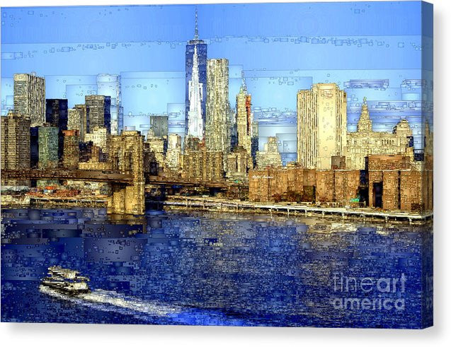 Canvas Print - Freedom Tower In New York City