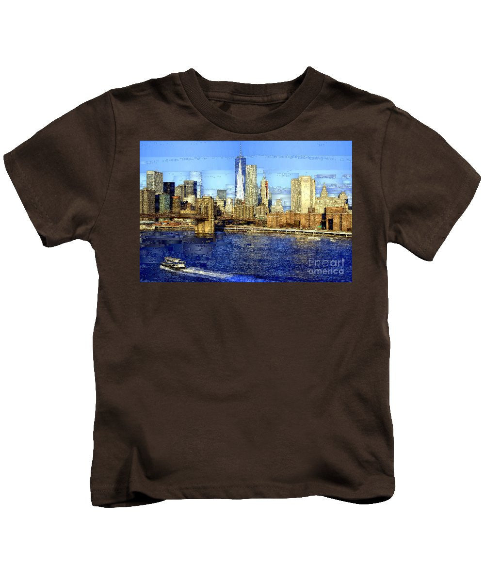 Kids T-Shirt - Freedom Tower In New York City