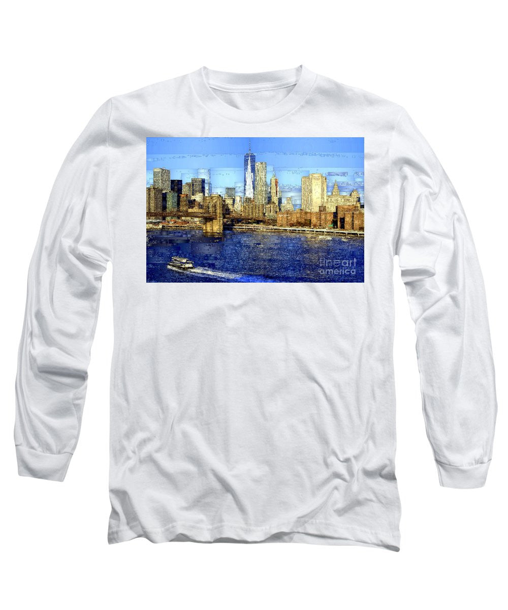 Long Sleeve T-Shirt - Freedom Tower In New York City