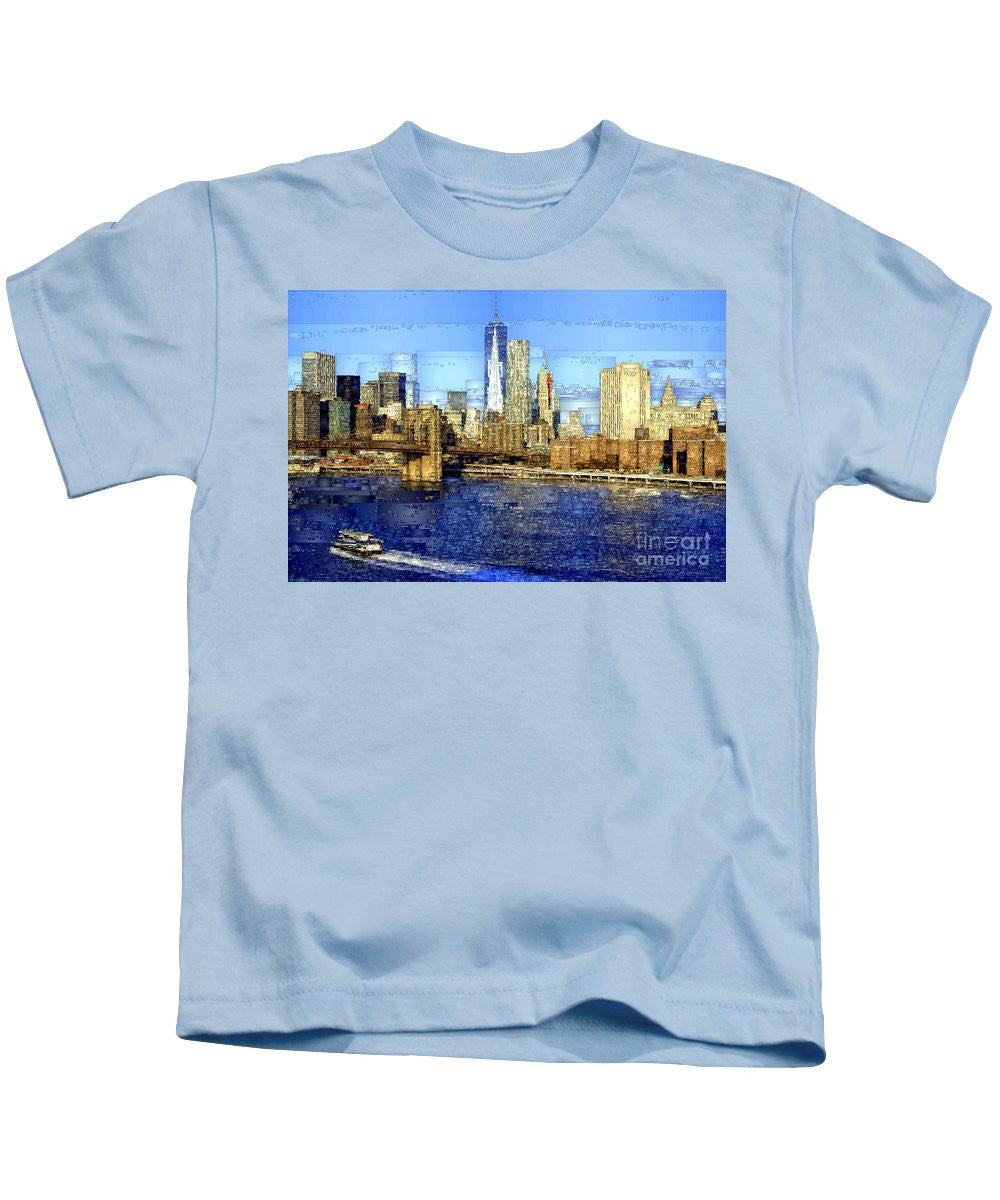 Kids T-Shirt - Freedom Tower In New York City