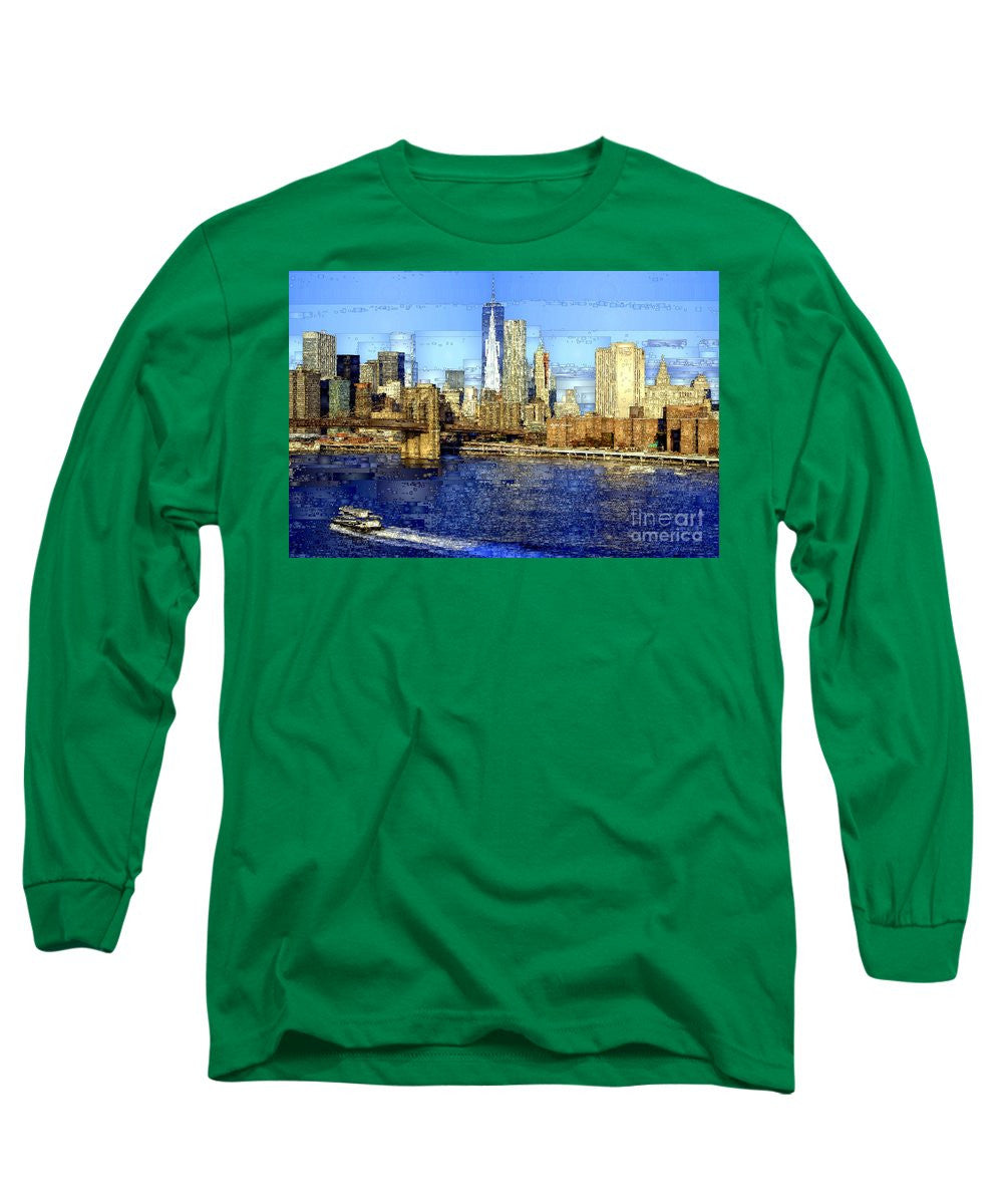 Long Sleeve T-Shirt - Freedom Tower In New York City