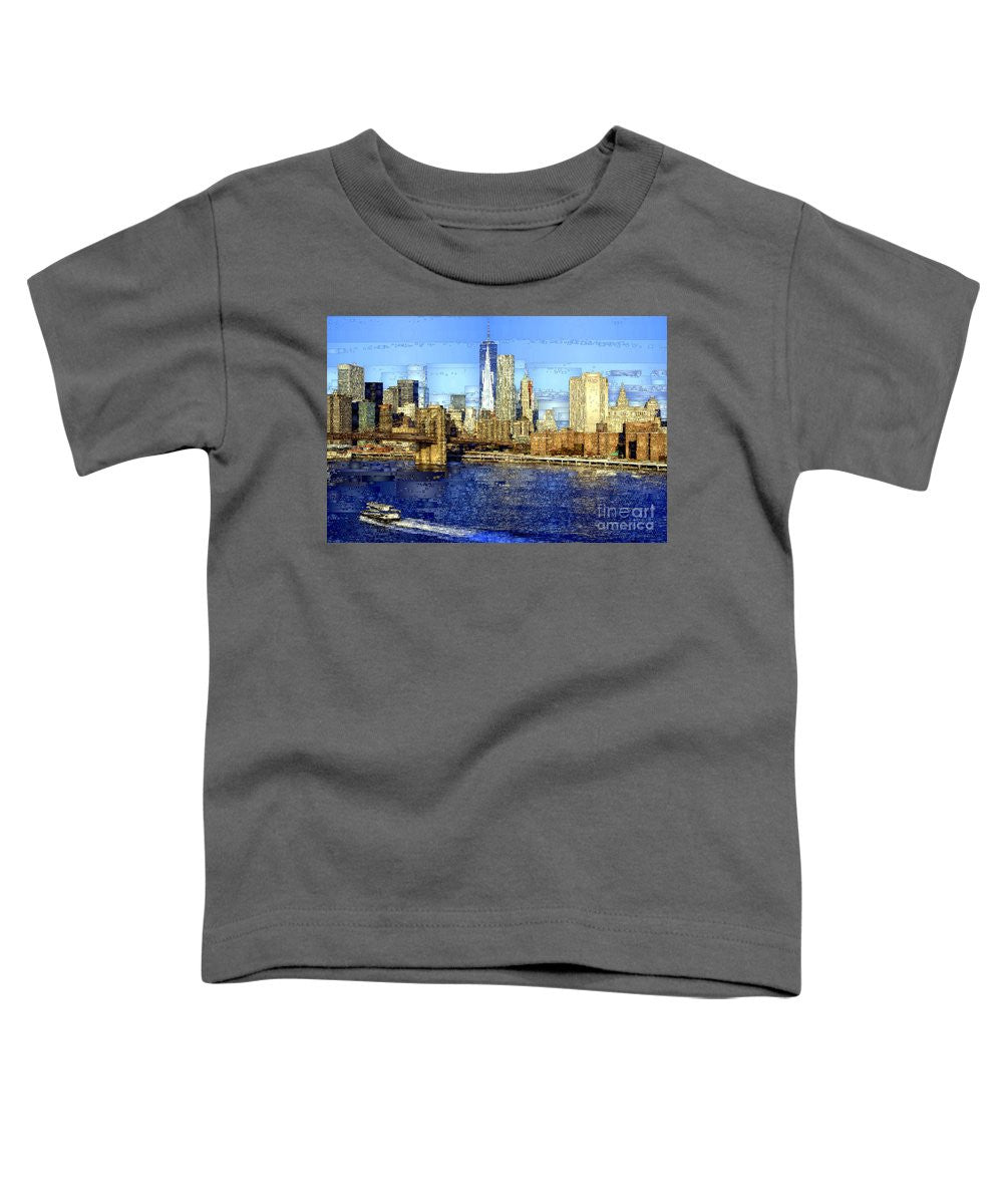 Toddler T-Shirt - Freedom Tower In New York City