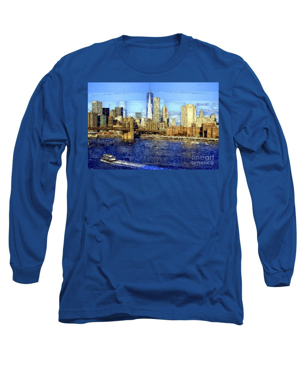 Long Sleeve T-Shirt - Freedom Tower In New York City