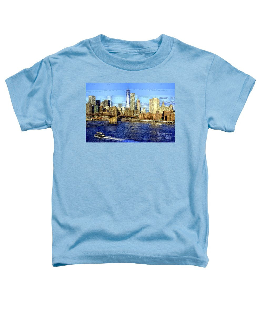 Toddler T-Shirt - Freedom Tower In New York City