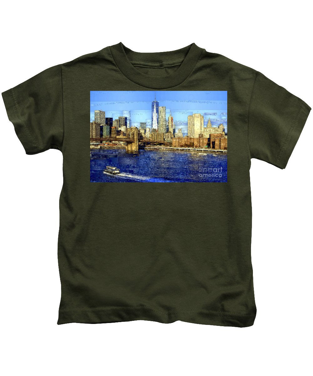 Kids T-Shirt - Freedom Tower In New York City