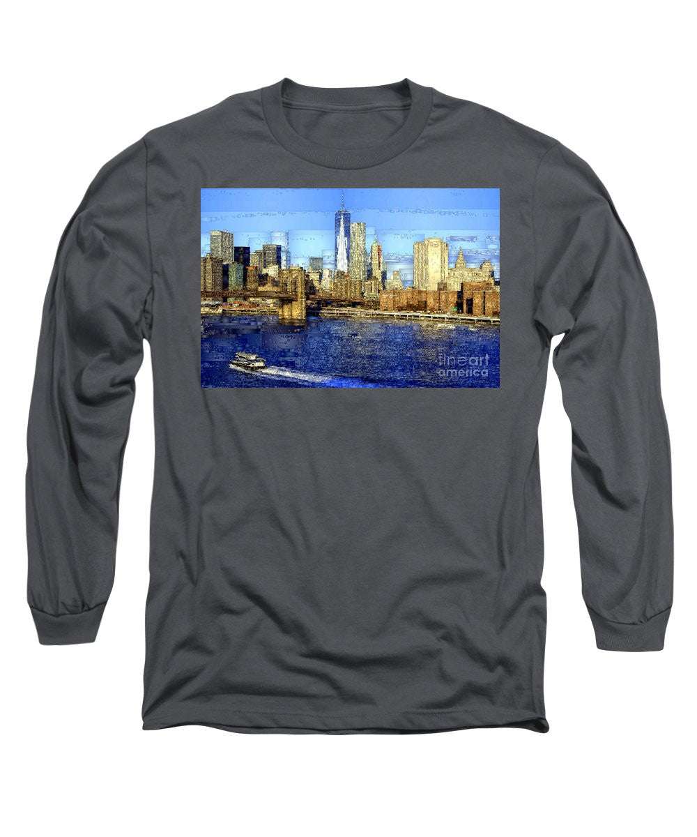 Long Sleeve T-Shirt - Freedom Tower In New York City