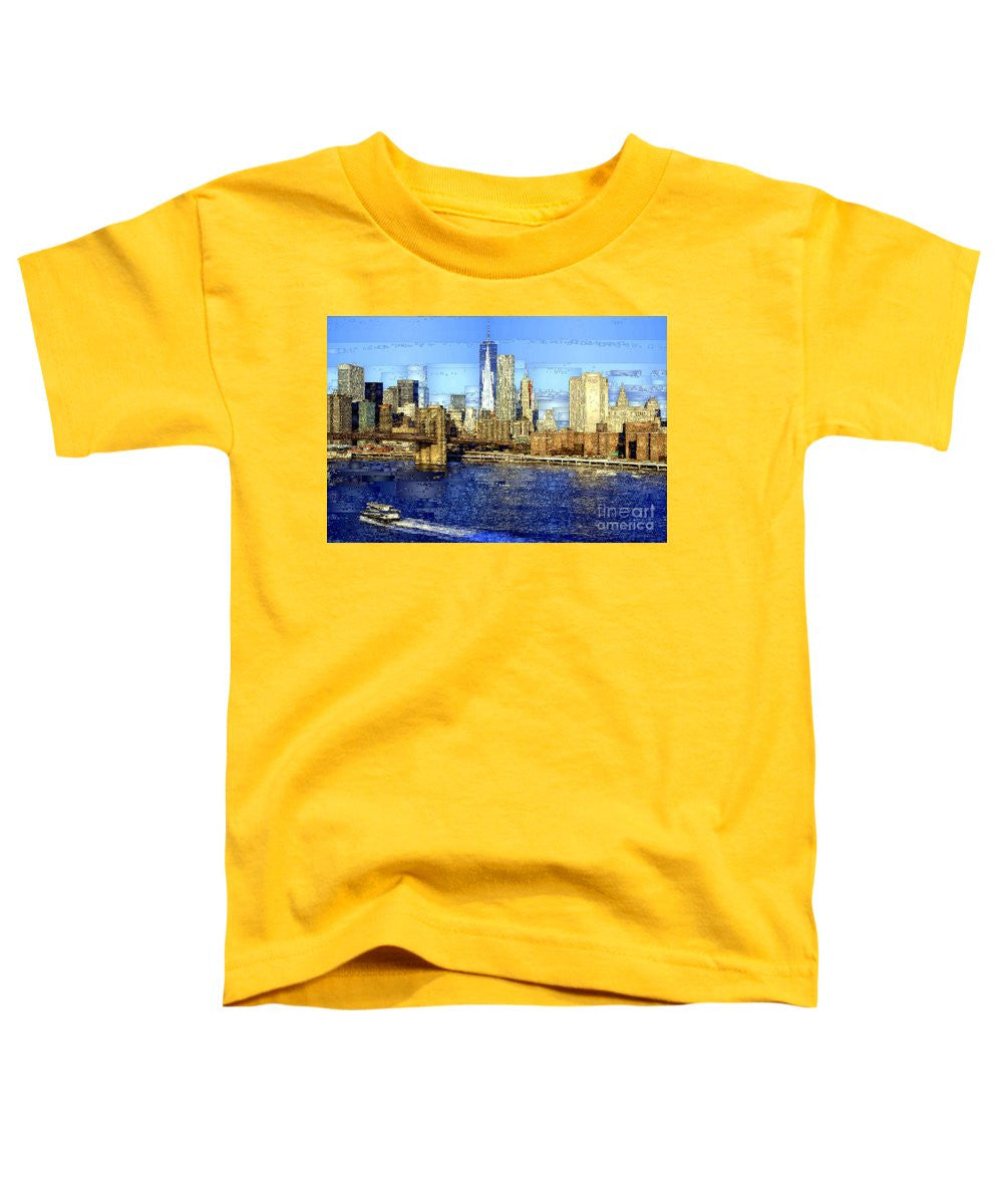 Toddler T-Shirt - Freedom Tower In New York City