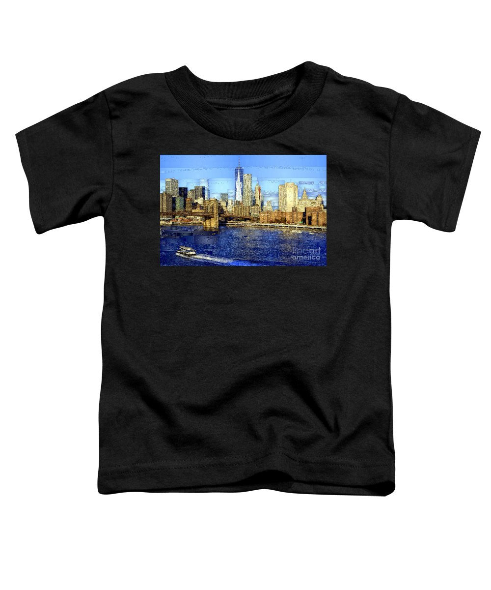 Toddler T-Shirt - Freedom Tower In New York City