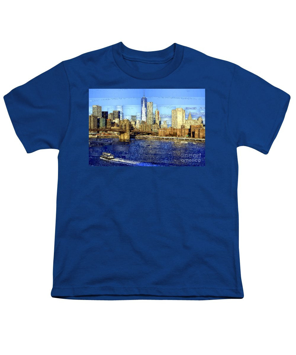 Youth T-Shirt - Freedom Tower In New York City