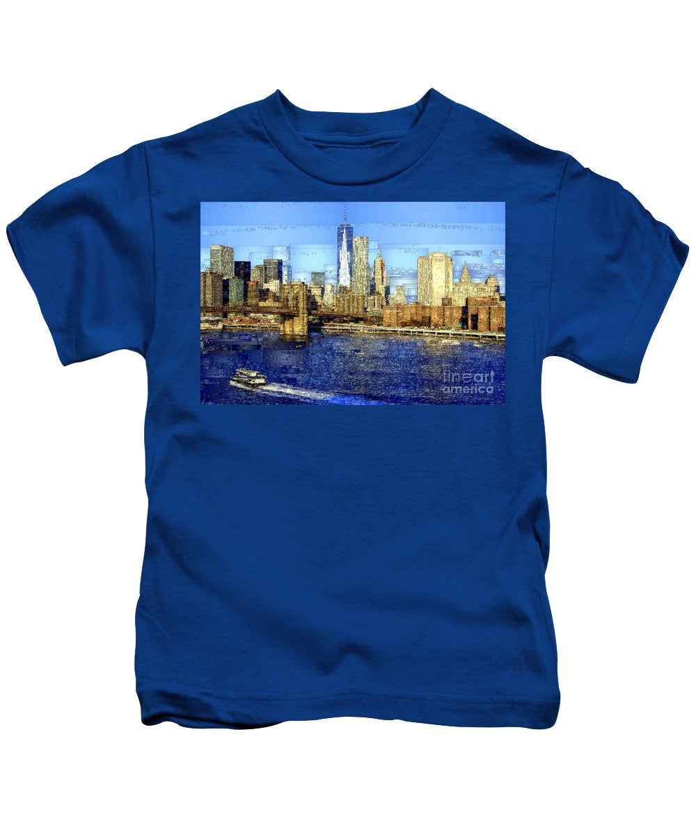 Kids T-Shirt - Freedom Tower In New York City