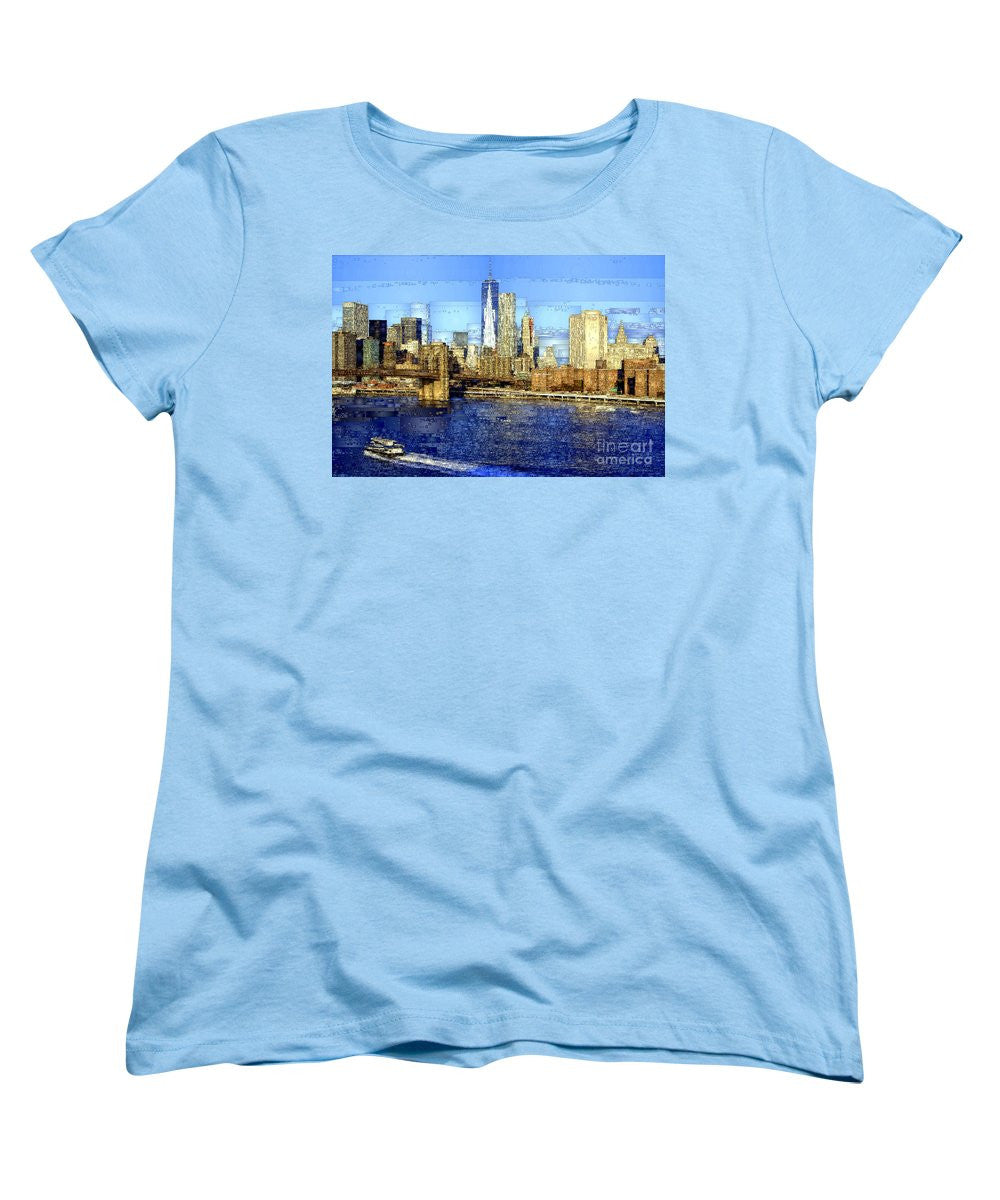 Women's T-Shirt (Standard Cut) - Freedom Tower In New York City