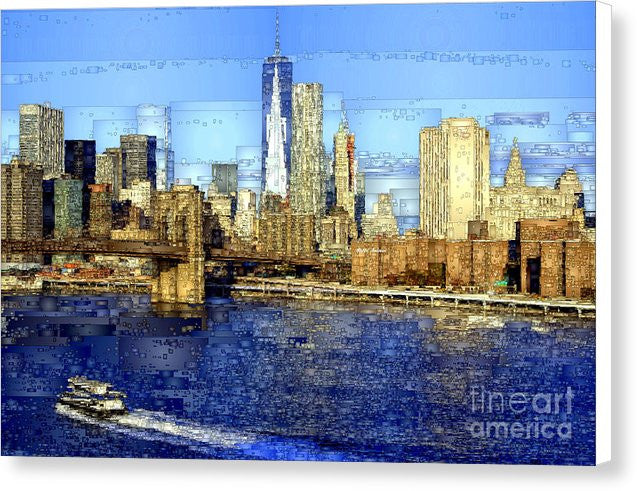 Canvas Print - Freedom Tower In New York City