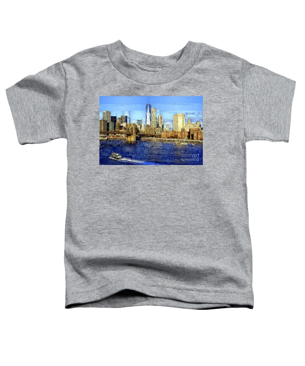 Toddler T-Shirt - Freedom Tower In New York City