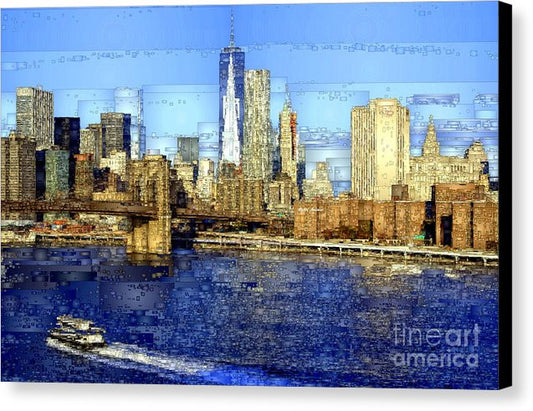 Canvas Print - Freedom Tower In New York City