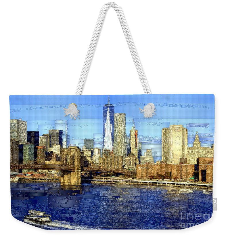 Weekender Tote Bag - Freedom Tower In New York City