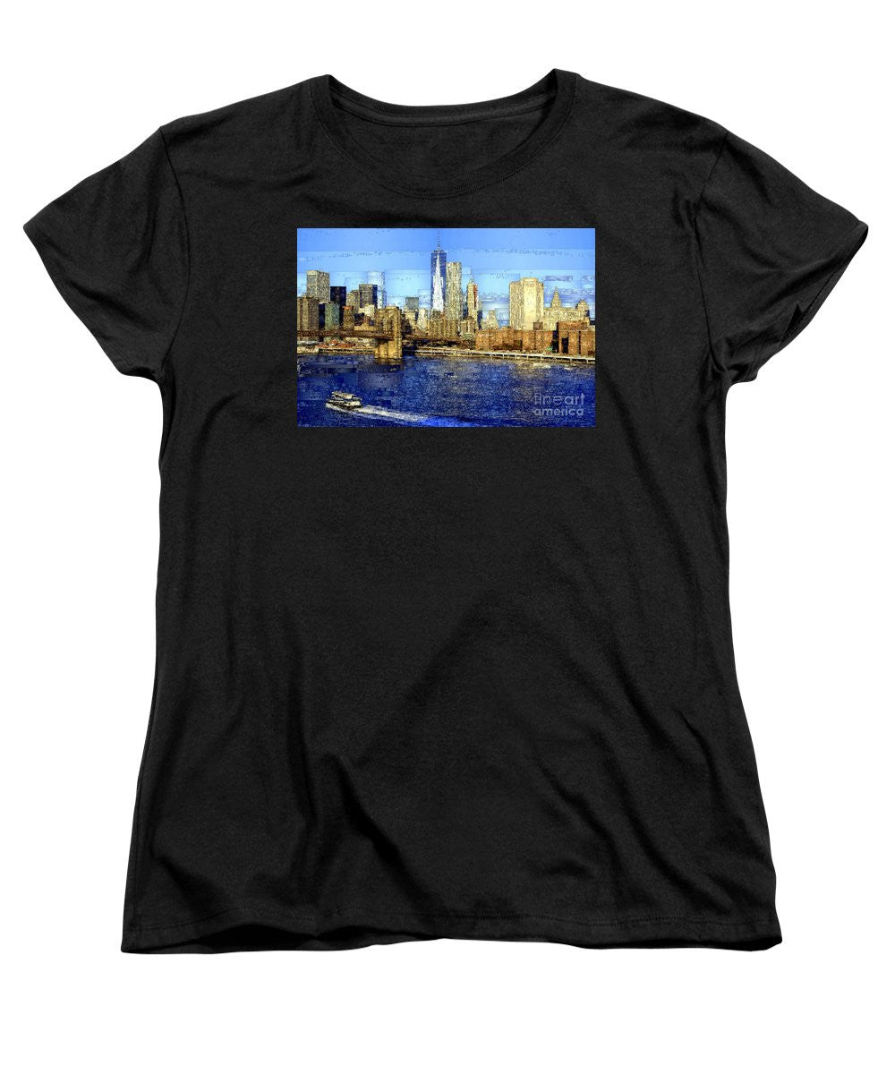 Women's T-Shirt (Standard Cut) - Freedom Tower In New York City