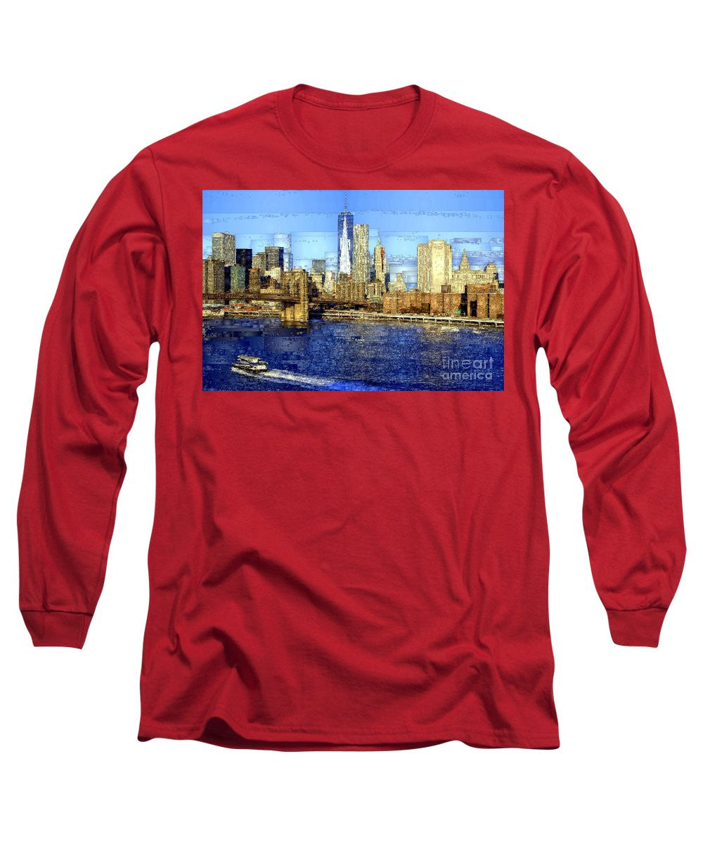 Long Sleeve T-Shirt - Freedom Tower In New York City