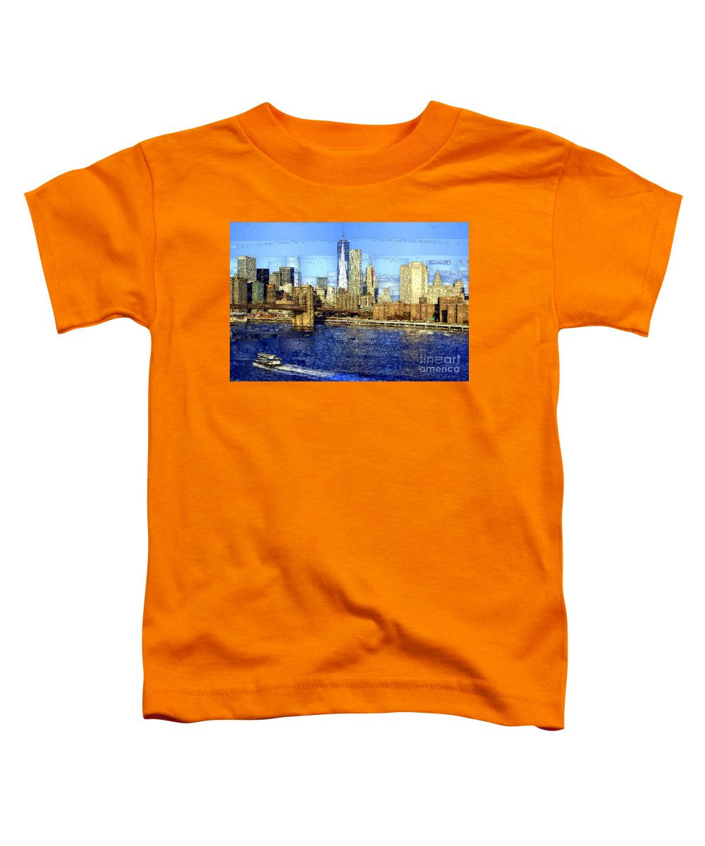 Toddler T-Shirt - Freedom Tower In New York City