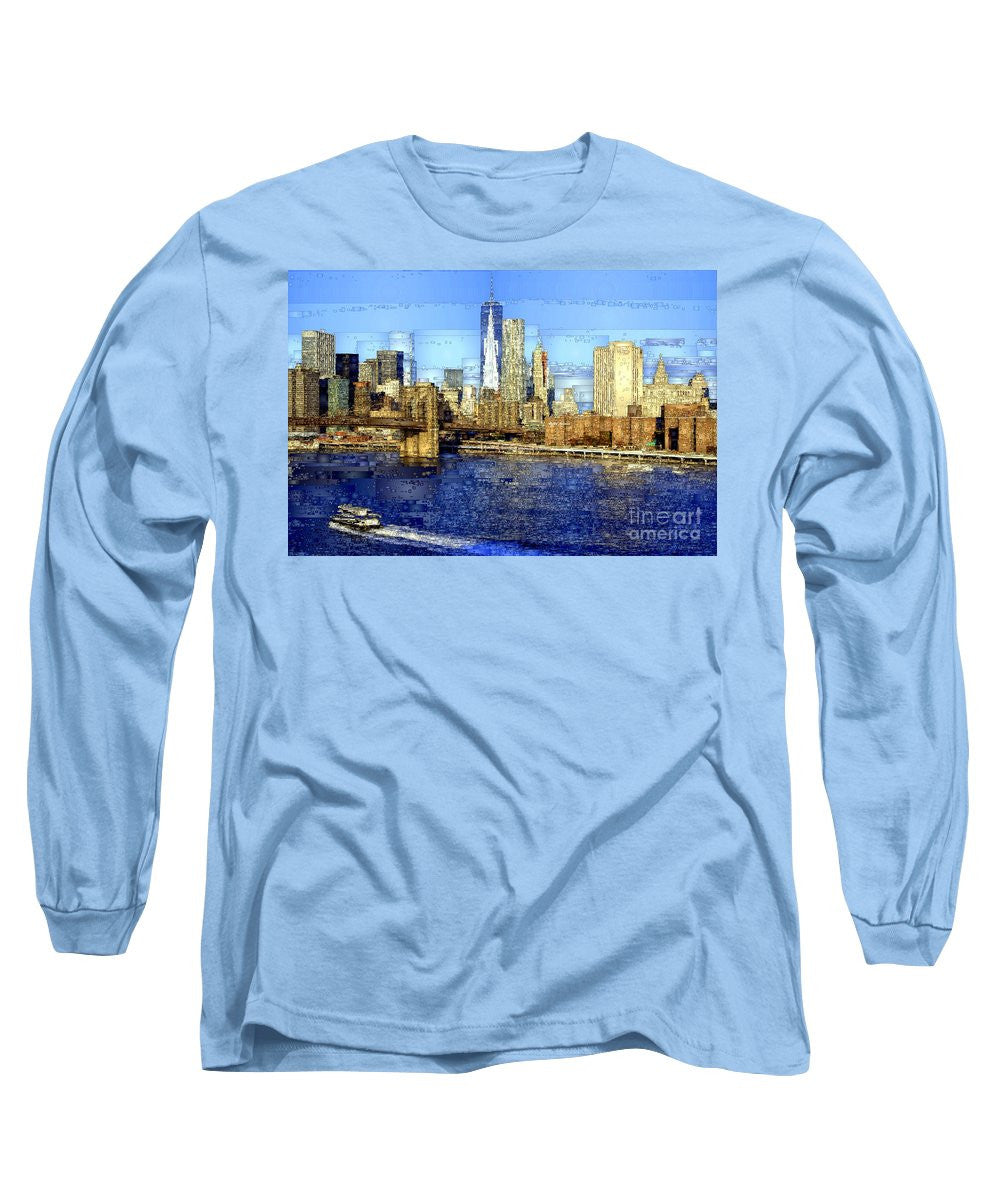 Long Sleeve T-Shirt - Freedom Tower In New York City