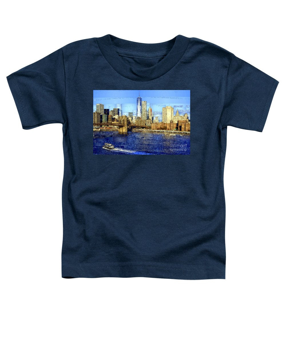 Toddler T-Shirt - Freedom Tower In New York City