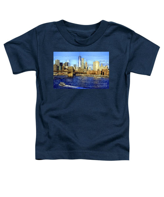 Toddler T-Shirt - Freedom Tower In New York City