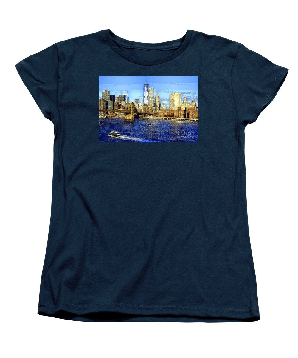 Women's T-Shirt (Standard Cut) - Freedom Tower In New York City