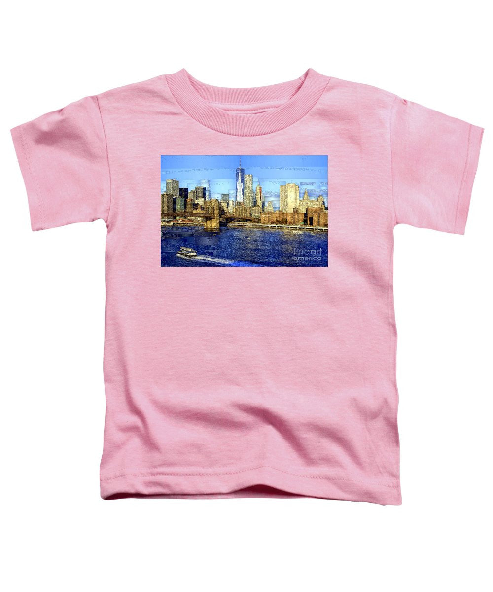 Toddler T-Shirt - Freedom Tower In New York City