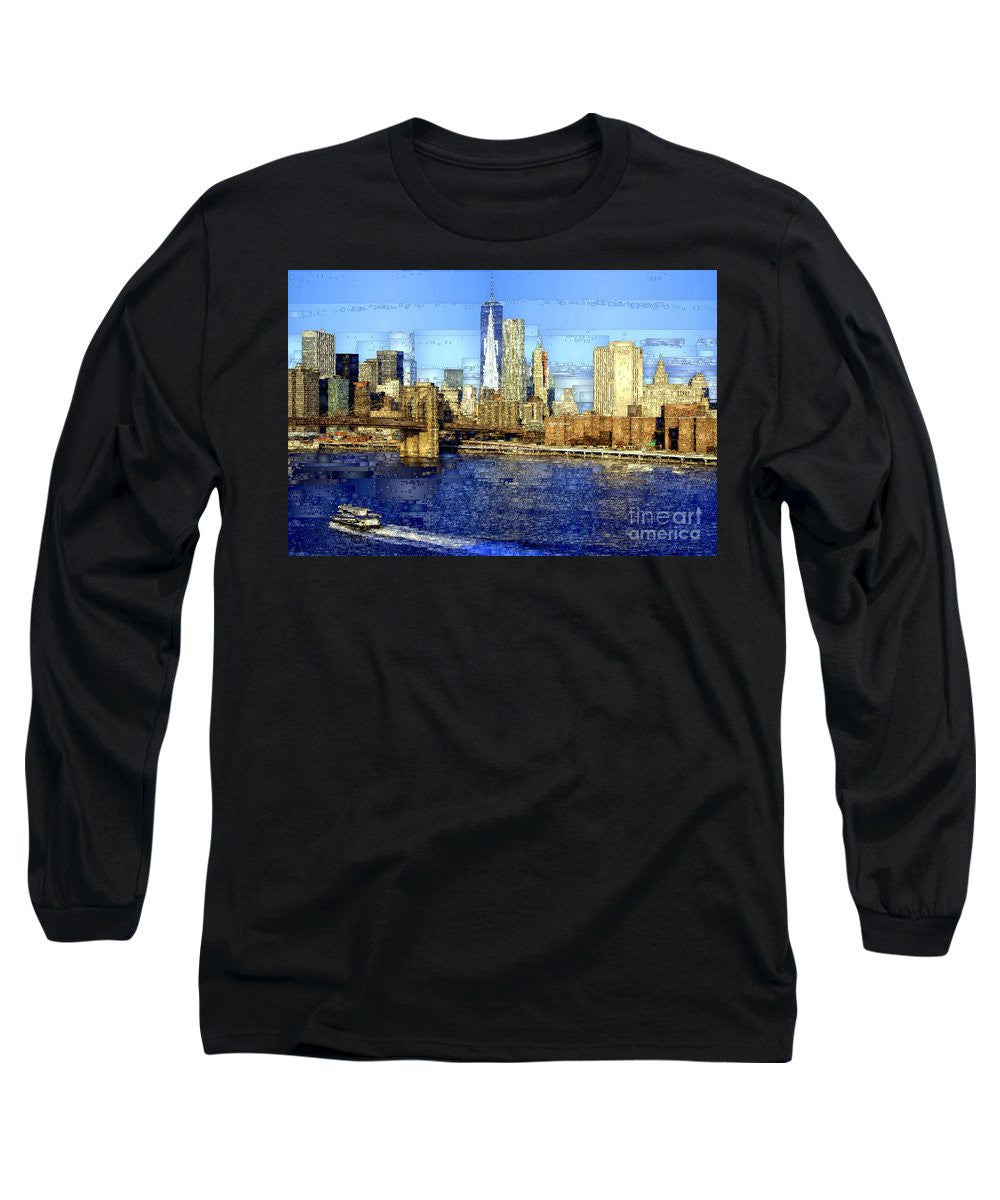 Long Sleeve T-Shirt - Freedom Tower In New York City