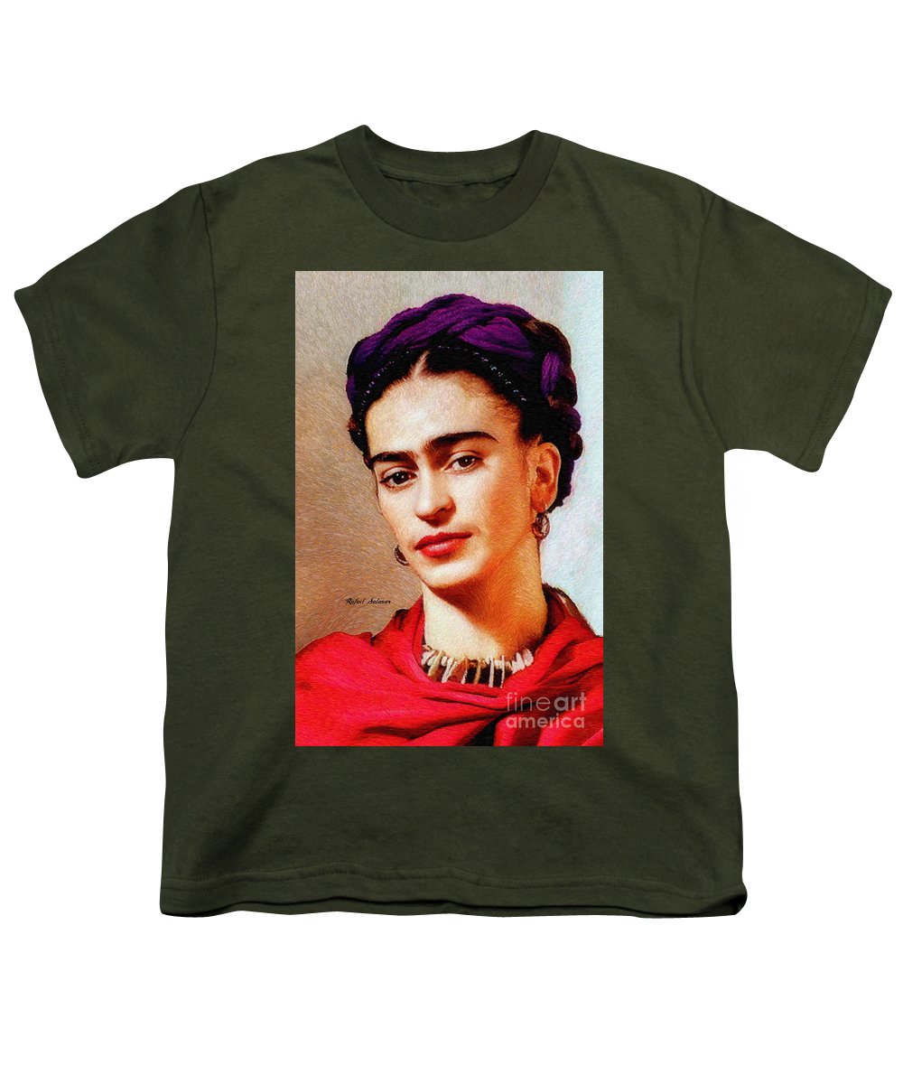 Frida In Red - Youth T-Shirt