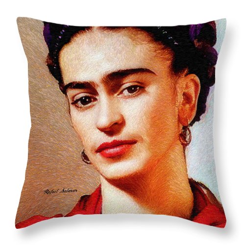 Coussin Frida en rouge