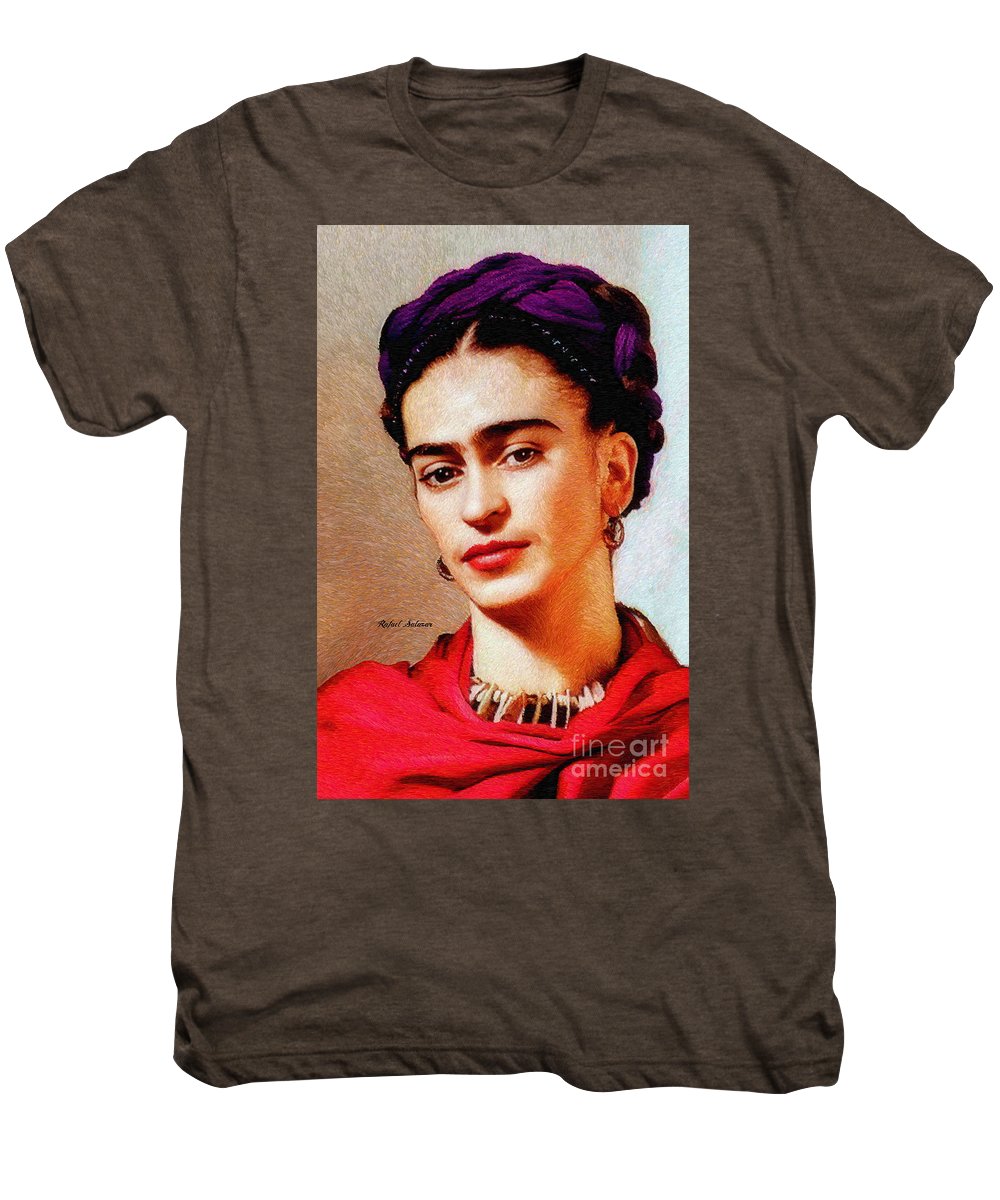 Frida In Red - Men's Premium T-Shirt