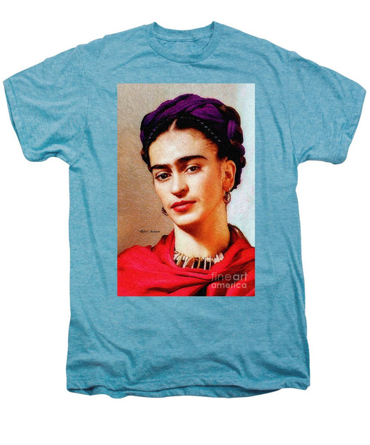 Frida In Red - Men's Premium T-Shirt
