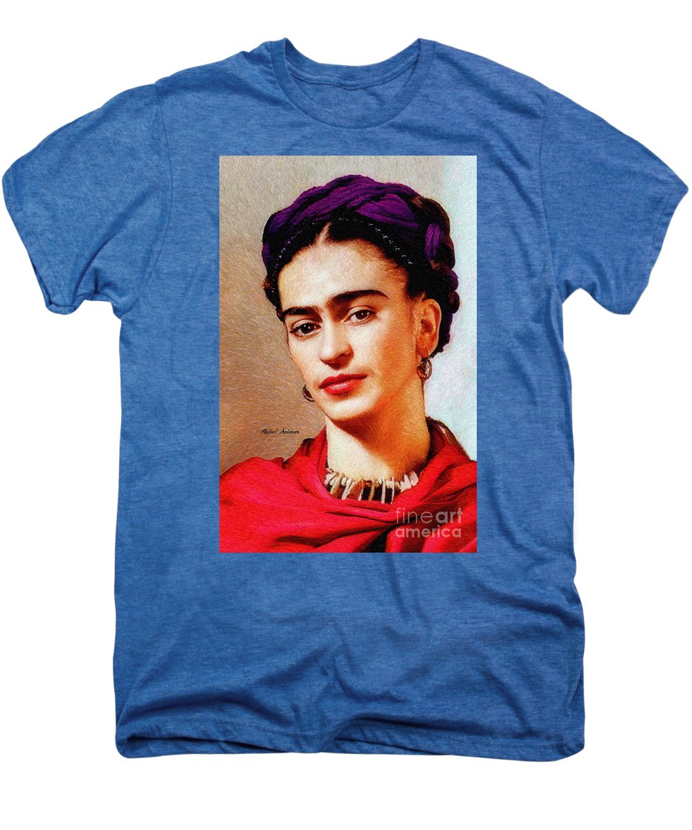 Frida In Red - Men's Premium T-Shirt