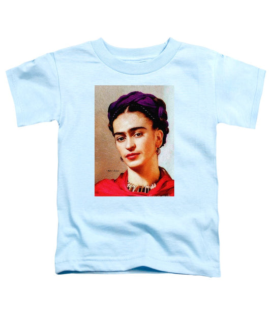 Frida In Red - Toddler T-Shirt