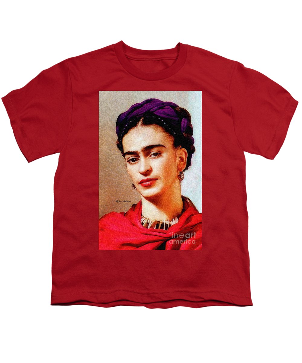 Frida In Red - Youth T-Shirt