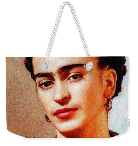 Frida In Red - Weekender Tote Bag